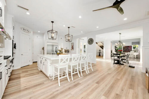 Virtual staging a home using AI